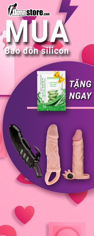 Mua bao đôn dên tặng gel bôi trơn