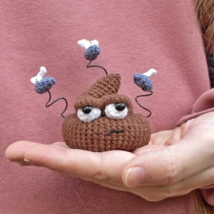 Grumpy Mr Poop Crochet Pattern