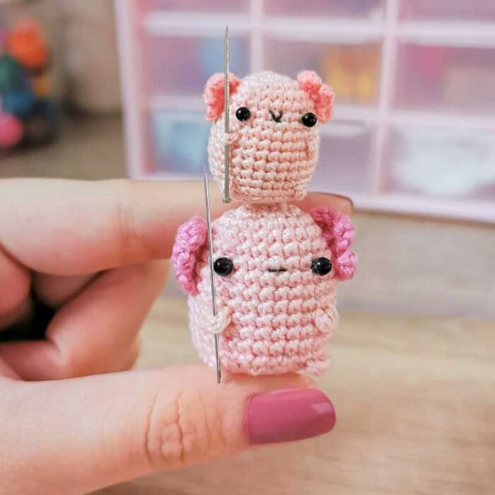 Baby Axolotl Crochet Pattern