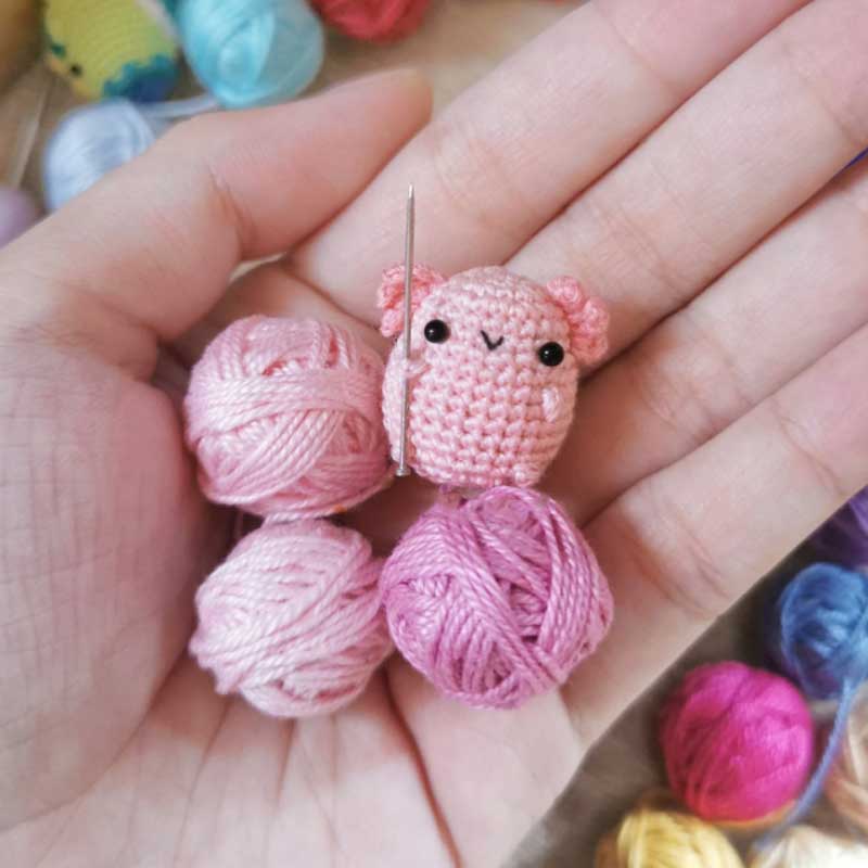 Digital Download – PDF Baby Axolotl Crochet Pattern Baby Axolotl Crochet Pattern