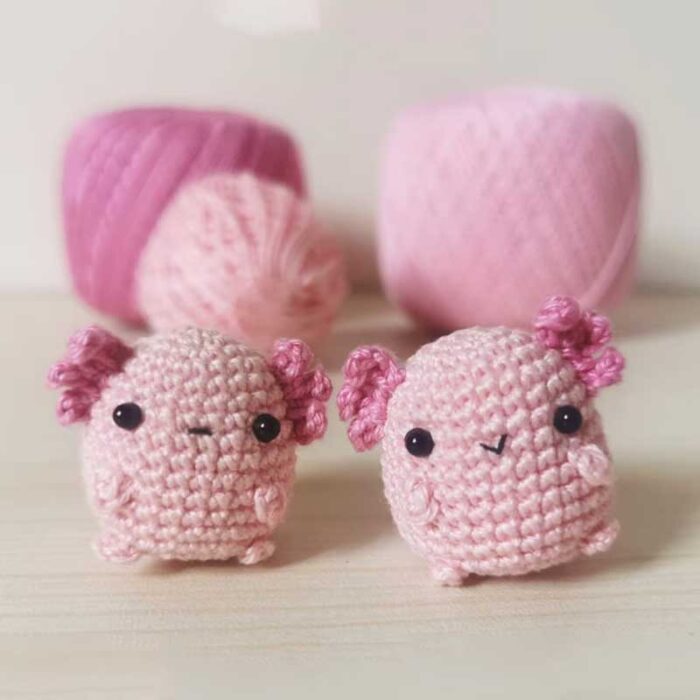 Baby Axolotl Crochet Pattern