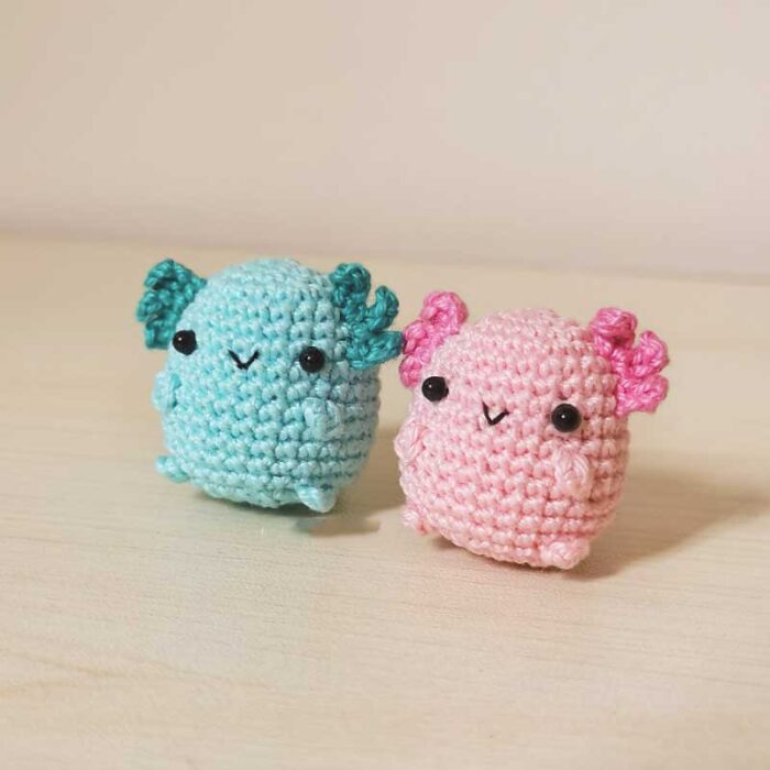 Baby Axolotl Crochet Pattern