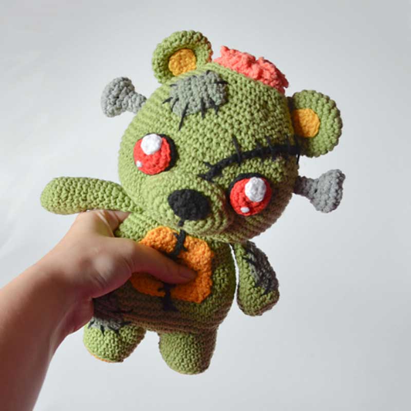 Digital Download – PDF Frankie Zombie Bear Crochet Pattern Frankie Zombie Bear Crochet Pattern