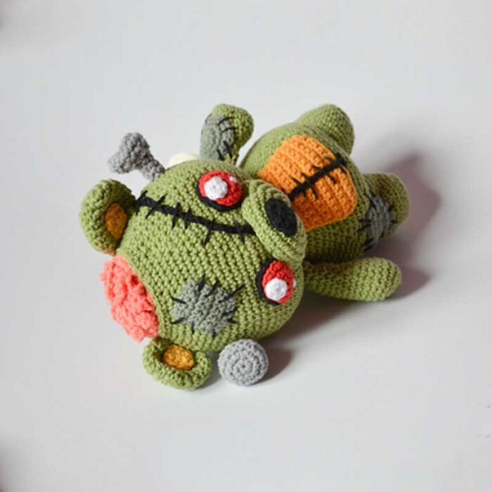 Frankie Zombie Bear Crochet Pattern