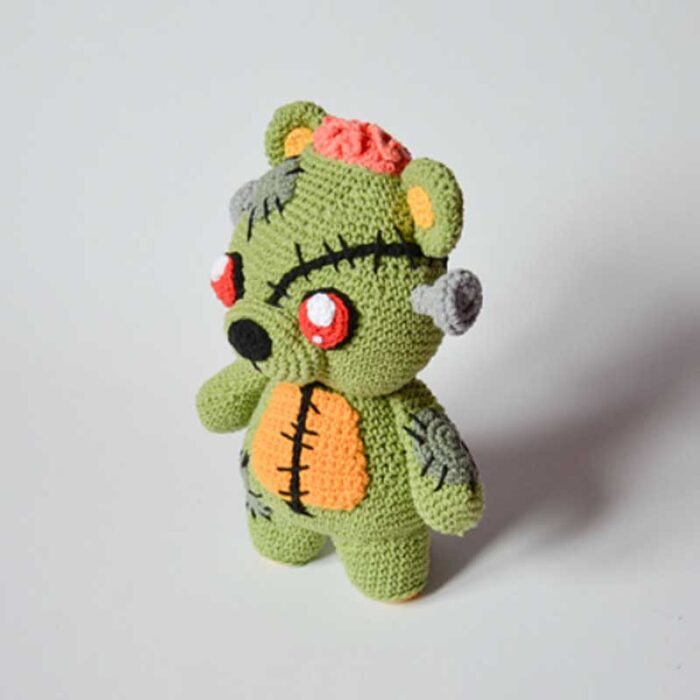 Frankie Zombie Bear Crochet Pattern