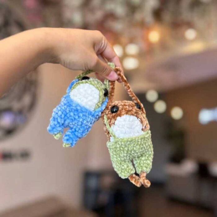 Frog & Toad Bag Friends Crochet Pattern