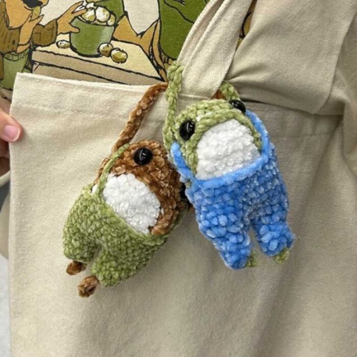 Frog & Toad Bag Friends Crochet Pattern