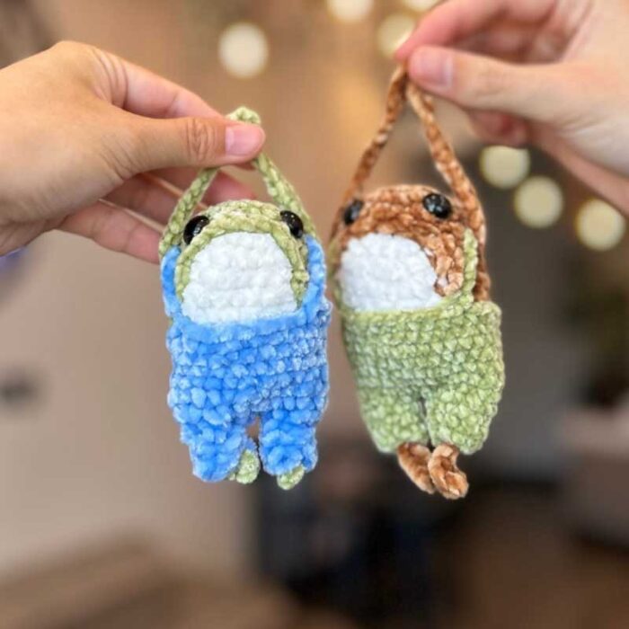 Frog & Toad Bag Friends Crochet Pattern