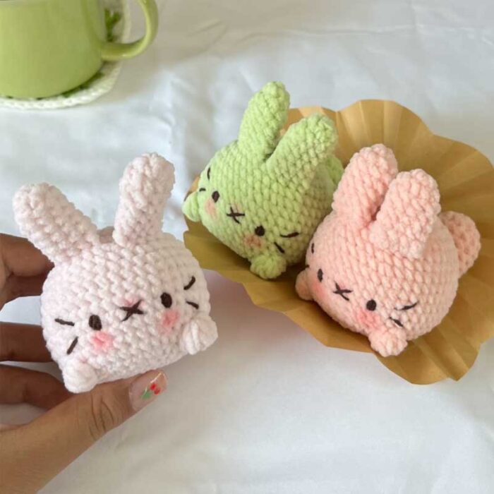 No Sew Mochi Bunny Crochet Pattern