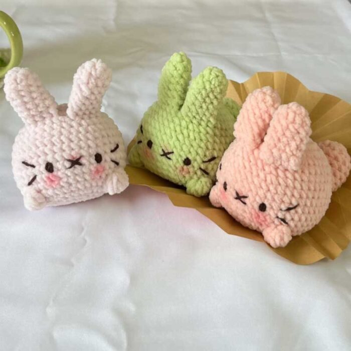 No Sew Mochi Bunny Crochet Pattern