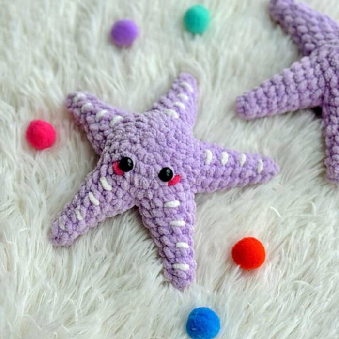 No Sew Starfish Crochet Pattern