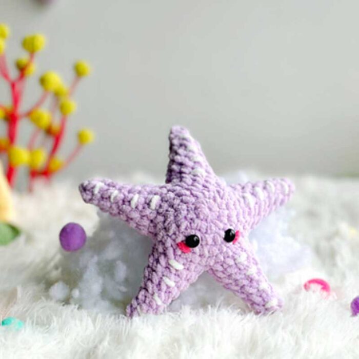 No Sew Starfish Crochet Pattern