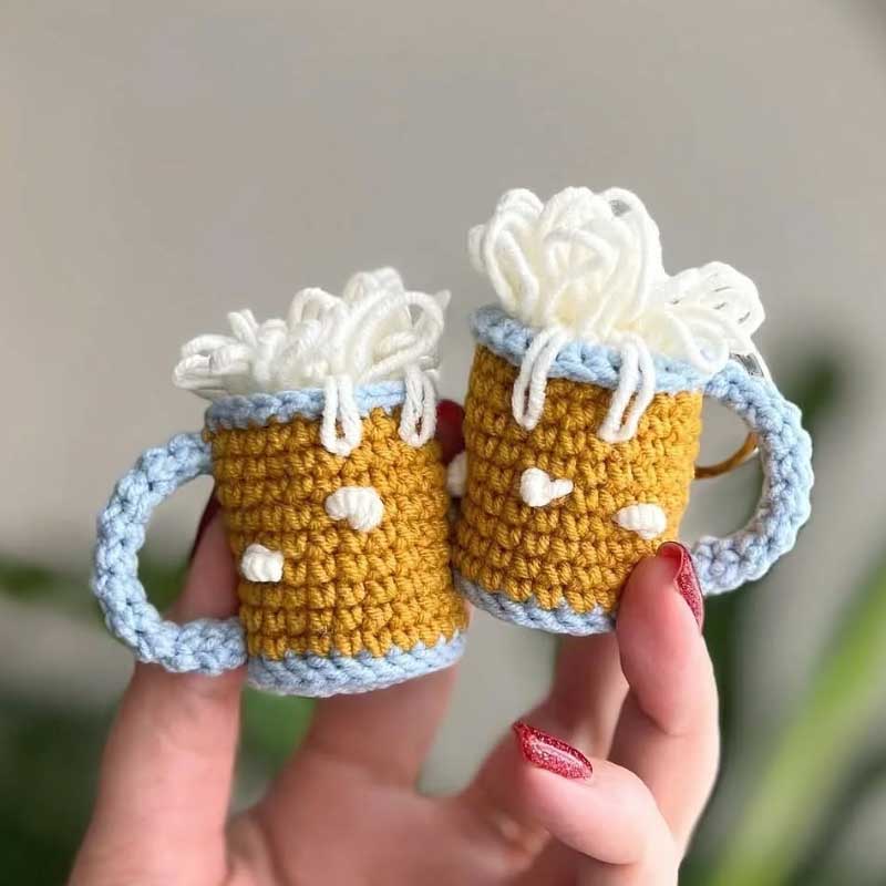 Digital Download – PDF Small Beer Glass Crochet Pattern Small Beer Glass Crochet Pattern
