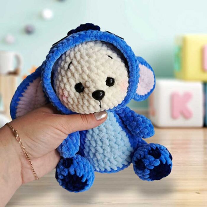 Stitch Amigurumi Crochet Pattern