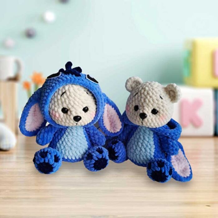 Stitch Amigurumi Crochet Pattern